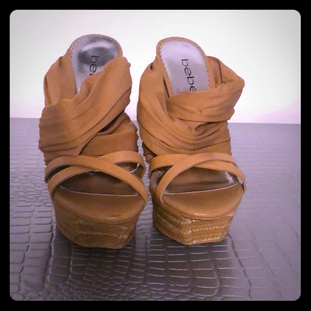Bebe Tan Heels